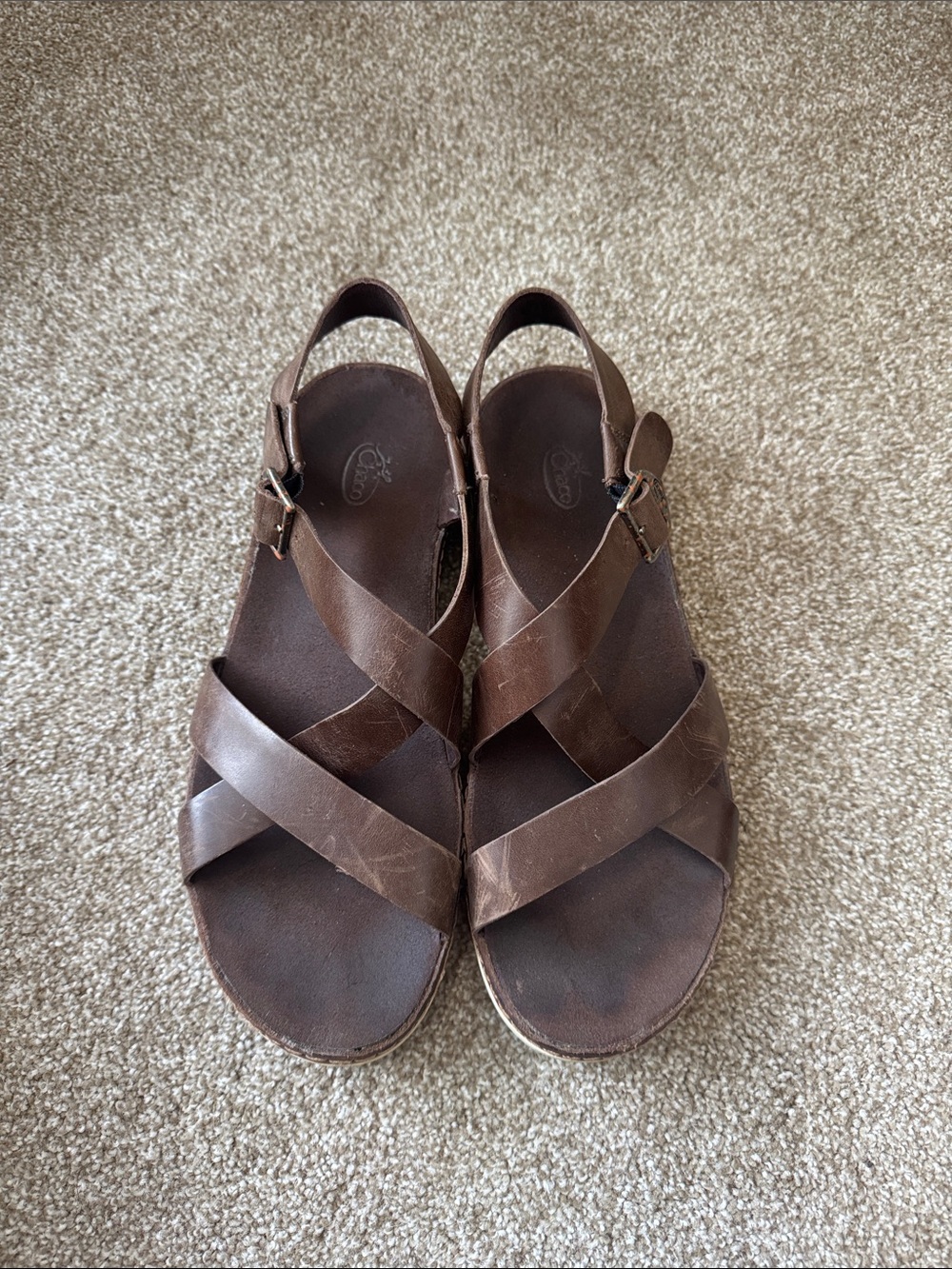 Chaco Leather Wayfarer Sandals